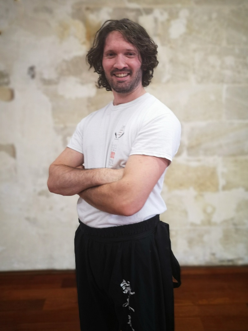 Baptiste, ceinture noire et professeur des cours ados et adultes de l'école
